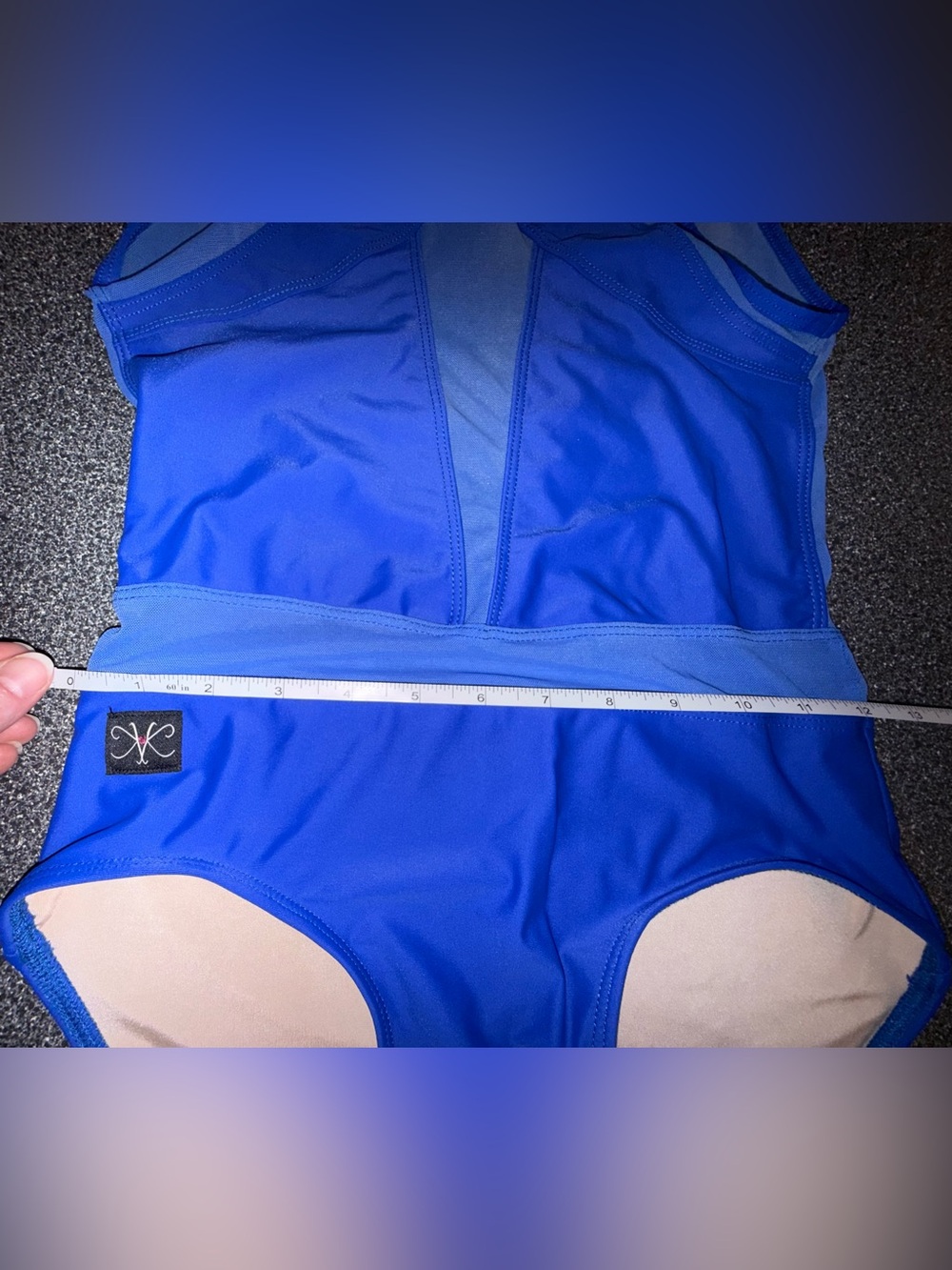 Kandi Kouture Blue Dance Leotard Size Adult Teen Small (3/5) - Picture 8 of 10